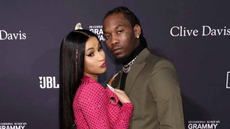 Cardi B and Offset.