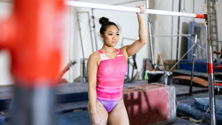 Sunisa Lee in Little Canada, Minn.