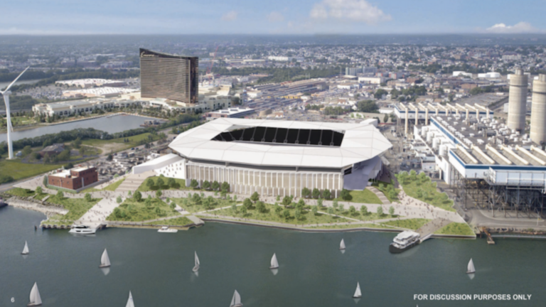 Revolution stadium rendering Everett